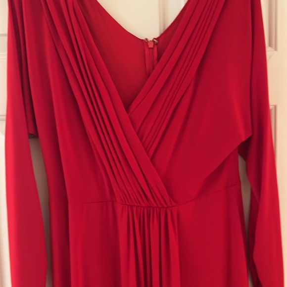 TADASHI RED GOWN - Picture 5 of 6